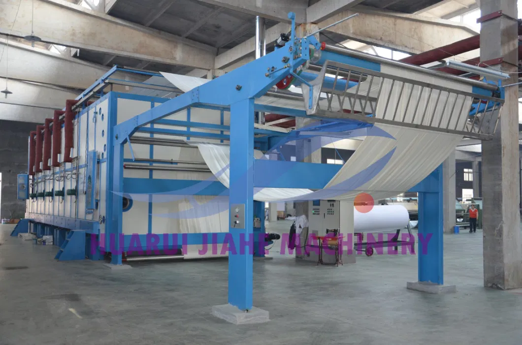 Huarui Long Ring Steamer Textile Ager for The Steaming and Color Fixation Process for The Knitting Textiles of Cotton, Open Width Steaming Machine