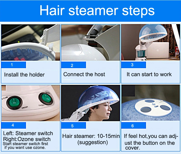 2022 Steamer Vaporizer Facial 2 in 1 Facial Hair Steamers Beauty Equipment