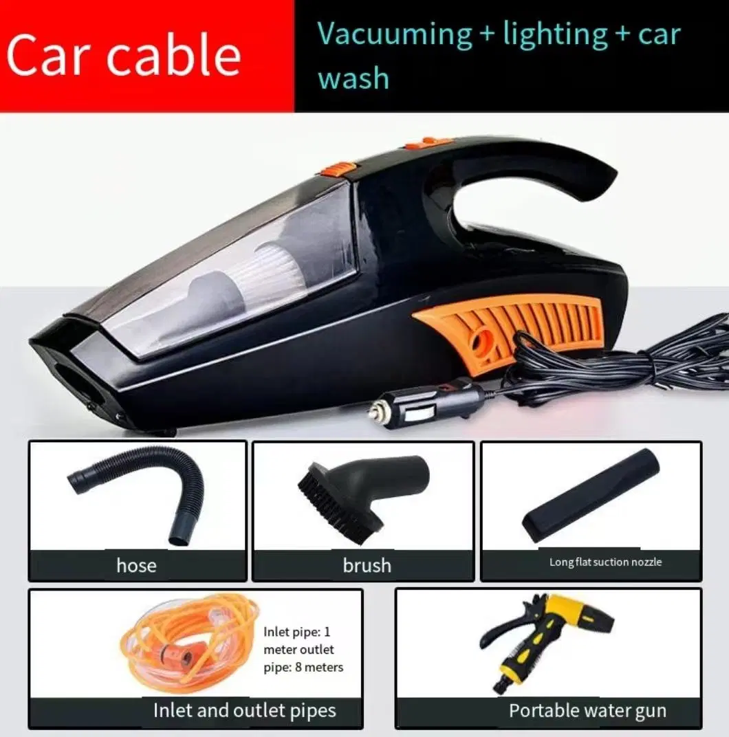 Cordless Dry and Wet Vacuum Cleaner for Car