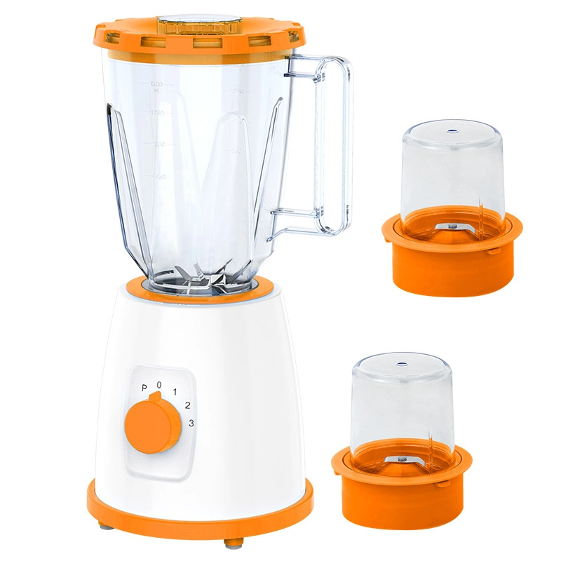 350W 2 in 1 2 Speeds 1.5L Plastic Jar Electric Table Blender Stand Blender Portable Blender for Home Use