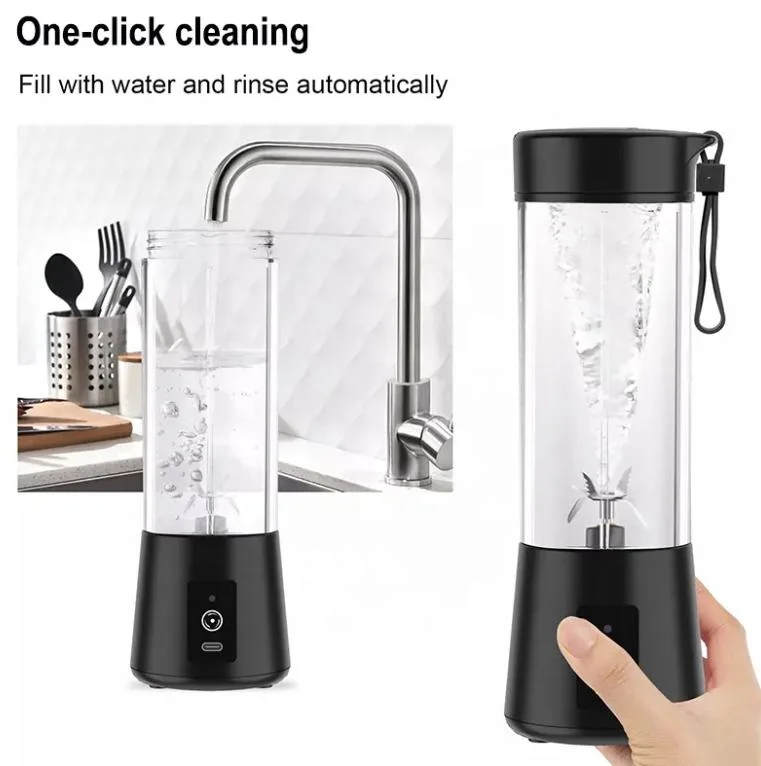 Multi Functional Mini Home Use Portable Juice Bottle USB New Electric Blender