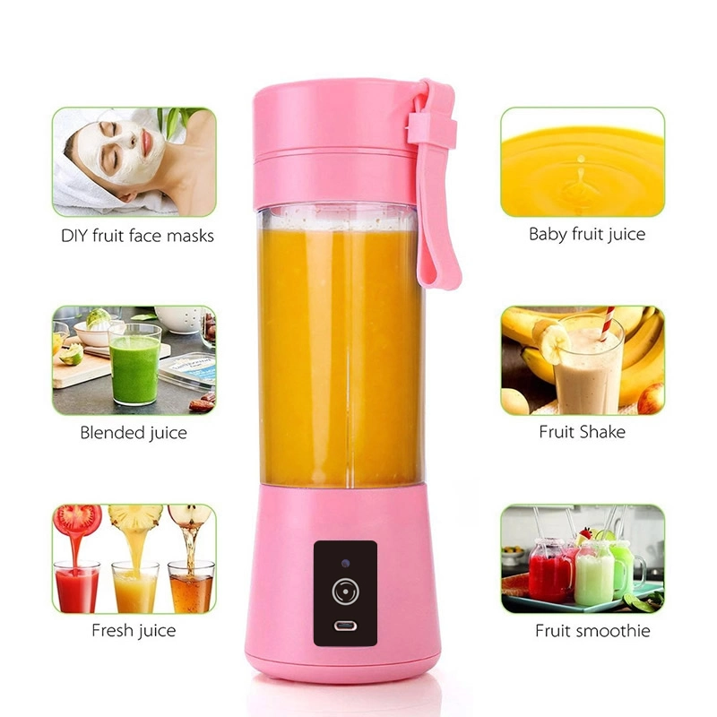 Hot Sale USB Portable Juicer Cup/Electric Blender 380ml Bottle Hand Shaker