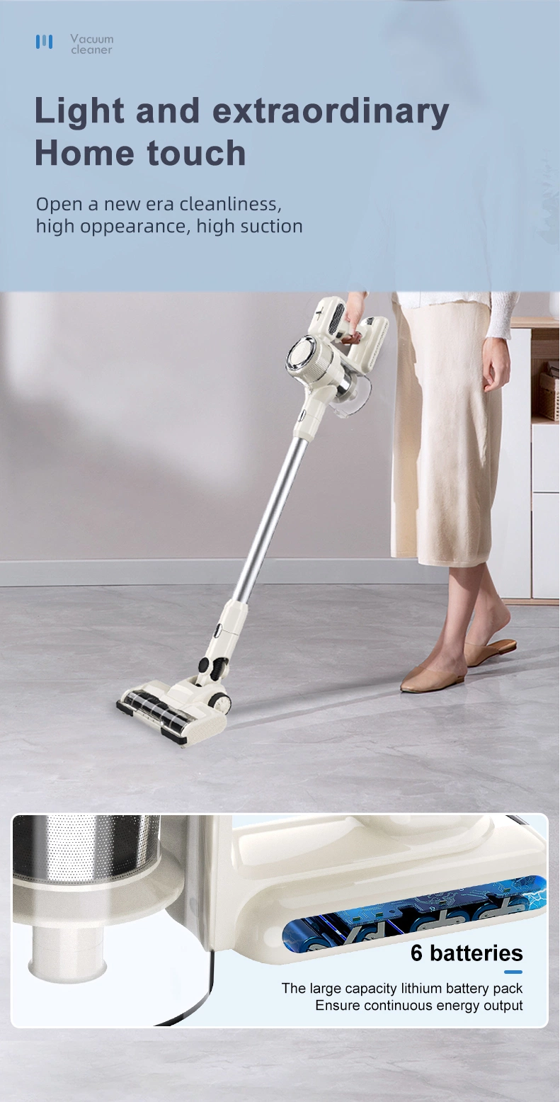 200W BLDC New Design Wireless Handheld 2 in 1 Cordless Vacuum Cleaner