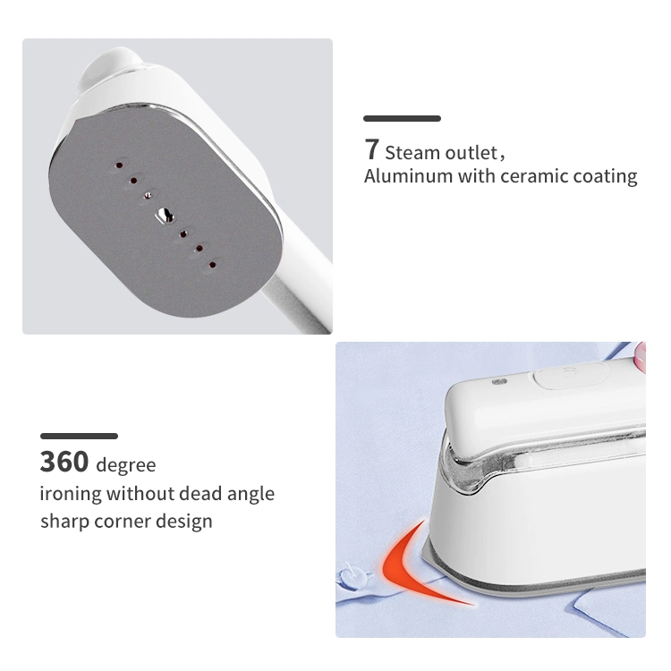 New Product Continuous Heating Handheld Portable Mini Electric Travel Iron Clothes Steamer