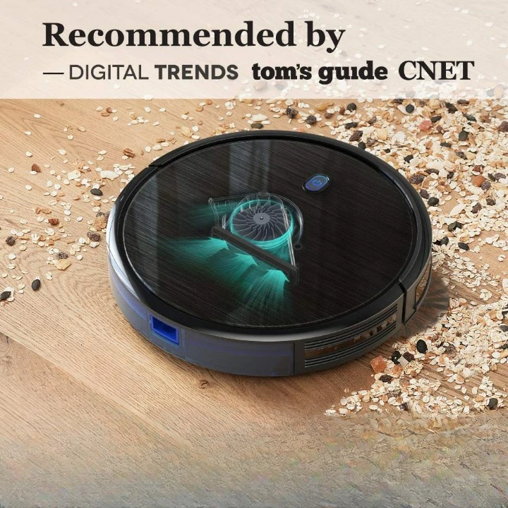 New Design Slim Strong Suction Quiet Self-Charging Cleans Floors Robot Vacuum Cleaner