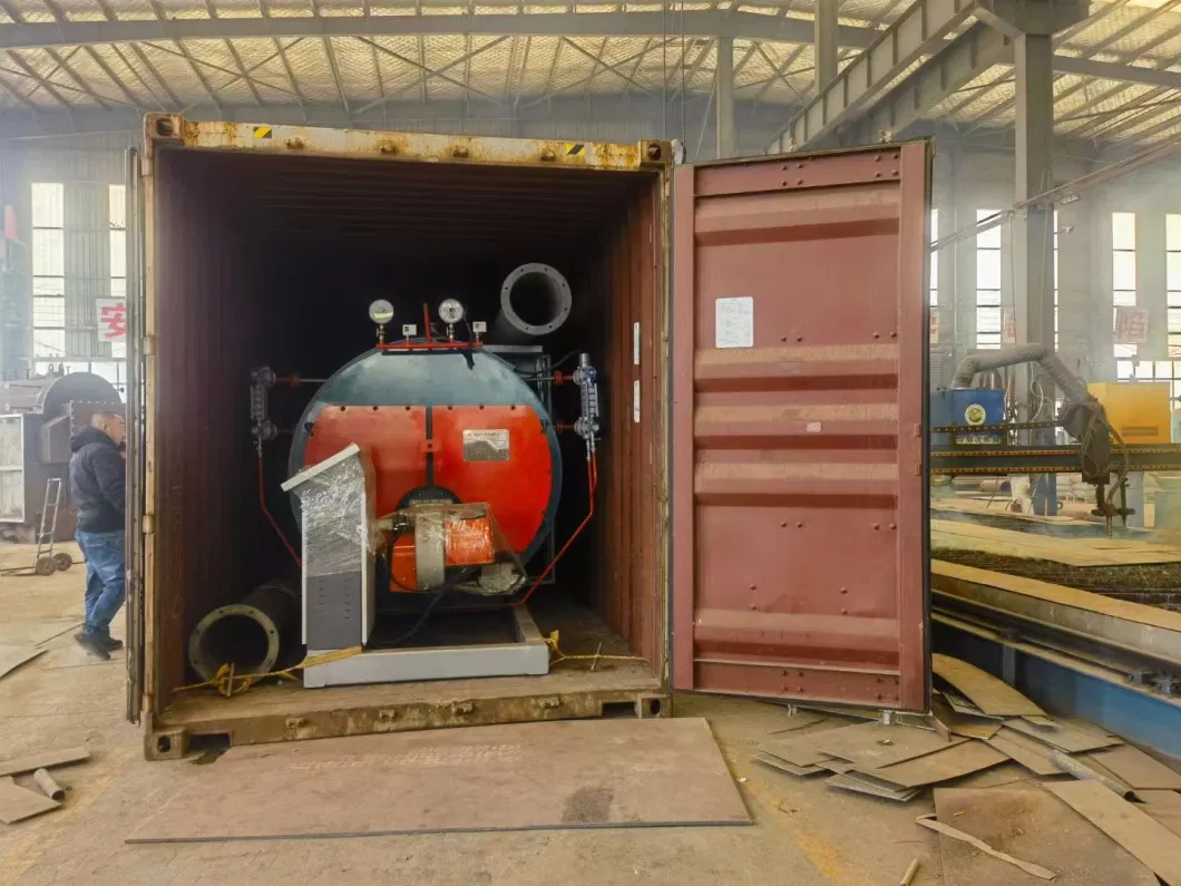 Industrial Fire Tube 0.5 1 1.5 2 3 4 5 6 8 10 12 15 20 Ton Natural Gas Fuel Diesel Furnace Oil Fired Steam Boiler Price