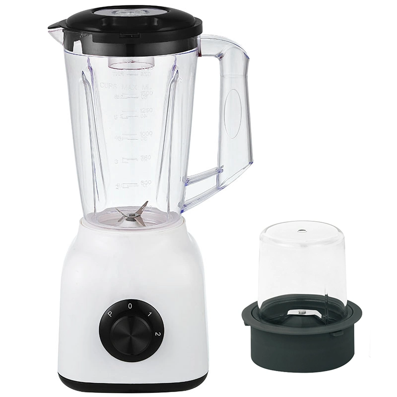 Electric Bottle Silent Juicer Stainless Steel Blades Smoothie Maker Mixer Food Processor Ice Blender with Frozen Drinks Glass Plastic Jug Table Blenders