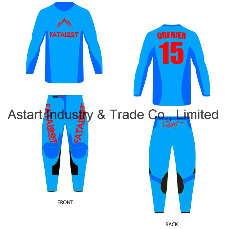 OEM Sublimation Customized Motorcycle Racing Sports Apparel