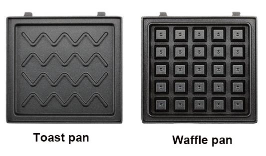 Waffle Maker Grill and Sandwich Maker for Homeuse