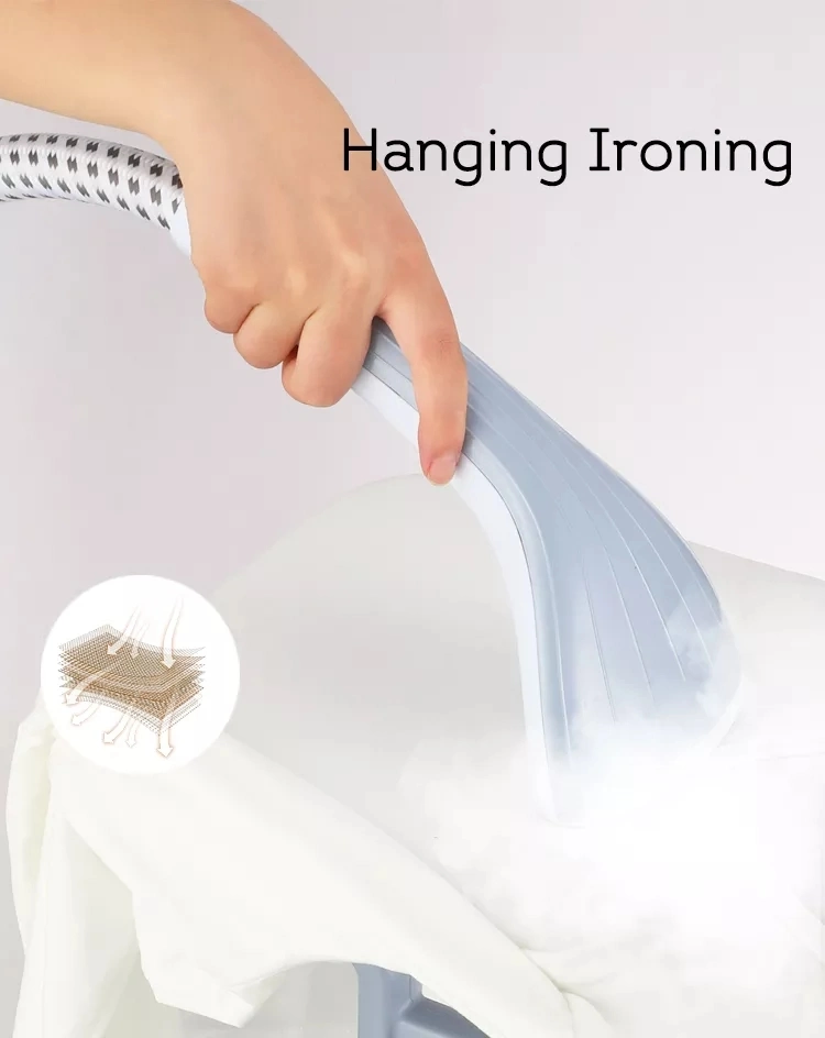 Standing Vertical Garment Steamer and Strong Horizontal Steam Iron with Iron