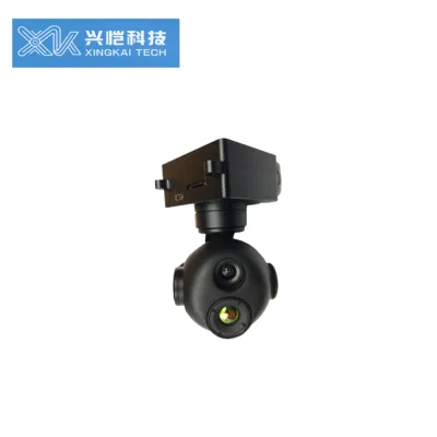  Thermal Drone Camera Manufacturer 1080P Visible Light +256 Thermal Imaging Dual Light Gimbal Camera for Drone Aerial Photography
