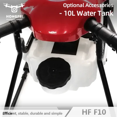  10L Uav Rice Spreader Frame Foldable Pesticide Agriculture Sprayer Drone for Plant Protection Orchard Fruit Tree Spraying