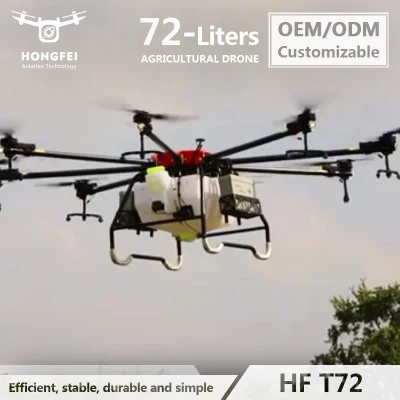  Uav Spray Dron Venta De Drones PARA Fumigar 8 Aixes 72L Multifunction Agriculture Fertilizer Spray Drone with Price