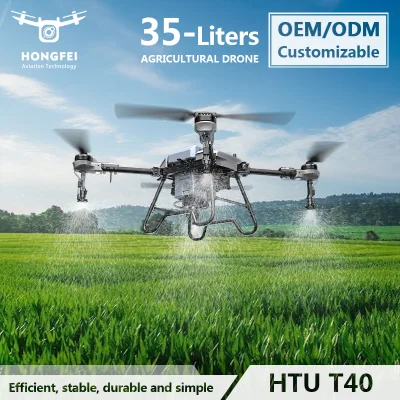 Promotional 35L Uav Fumigation Agriculture Sprayer Mini Foldable Drone for Fertilizer Spraying