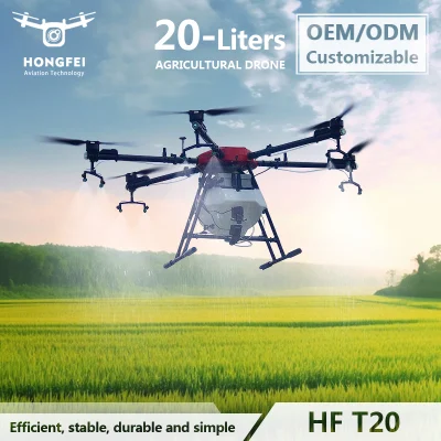  Low Consumption GPS 20L Payload Disinfection Smart Agriculture Sprayer Drone for Pesticide Spraying