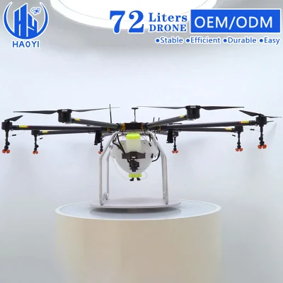 Made in China Large Payload Agro Uav Agricola 75kg Dron Fumig Large Uav 72 Litre Agriculture Spraying Drone for Crop