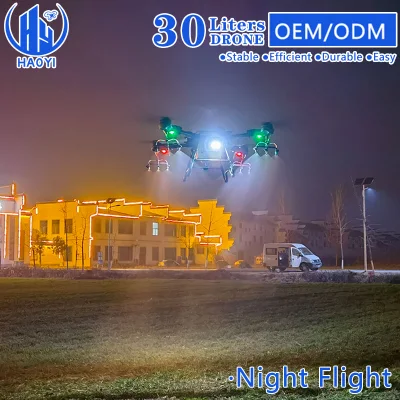 30L 4 Axis Quadcopter Farm AG Heavy Lift Drone Chemical Fertilizer Sprayers Long Range Agriculture Spraying Drone Citrus Sprayer for Farm Pesticide Crop Spray