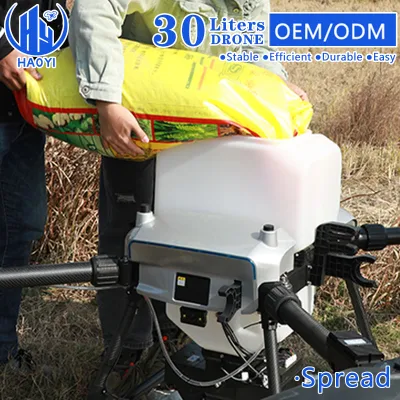 30L 4 Axis Quadcopter Farm AG Heavy Lift Drone Chemical Fertilizer Sprayers Long Range Agriculture Spraying Drone Citrus Sprayer for Farm Pesticide Crop Spray