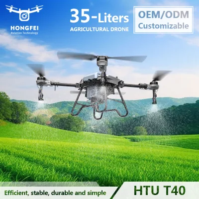  Farm Agricultural Drone 35L 40kg Payload Pesticide Agriculture Spraying Drone