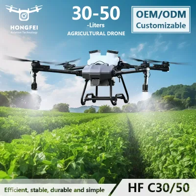  Uav Agricultural Spraying Drone 30-50L Crop Scouting Agriculture Drone with Sensor and Cloud Service