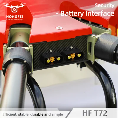 72 Liter Heavy Lifting 16 Nozzle Agriculture Uav 75kg Large Payload Capacity Agricultural Spraying Drone with Intelligent Fpv Camera