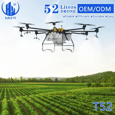  Made in China Pluggable Drone De Agricultural Pulverizacao 52 Litros Agricola Drone Price