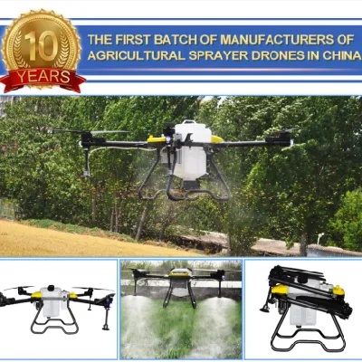 Save 30% Pesticide Evenly Spraying New 4-Axis Crop Spraying Drones Save Your Farming Cost