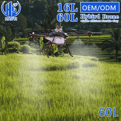 Hf T16 T60 Agriculture Farming Spray Hybrid Drone Used in Farms