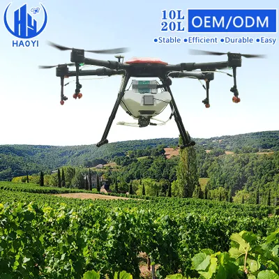 Precision Agriculture Spraying Fields Water Disinfectant Spray Drone PARA La Agricultura