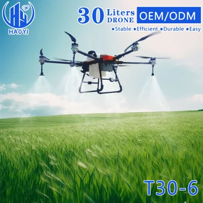  Low Consumption 30L Obstacle Avoidance Intelligent Plant Protection Fpv Farming Fumigation Spray Agricultural Drone with Price