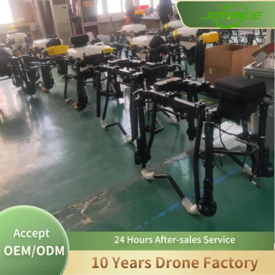  Amazing Spraying Machine Agriculture Drone From Mexico Client Spraying and Spreading Drones for Farmer Use Improve Fumgiation Efficiency and Save Labor Costs