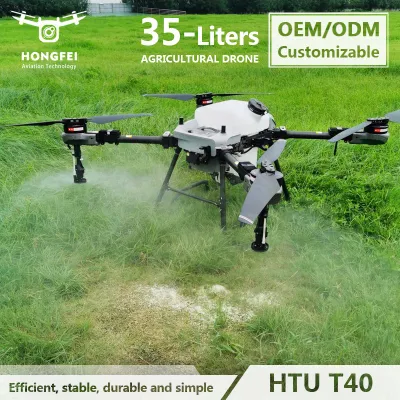  Factory Direct Selling Agriculture Pesticide Sprayer Uav Drone 35L Powerful Dron PARA Fumigar for Fruit Tree Wheat Cron Crop Spraying T40 Dron Agricola Precio