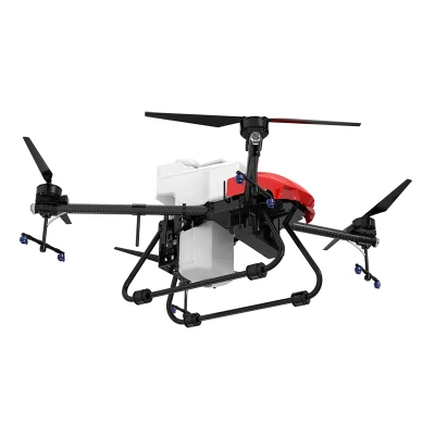 Carbon Fiber Frame Atomization Nozzle Agriculture Fertilizer Sprayer Drone