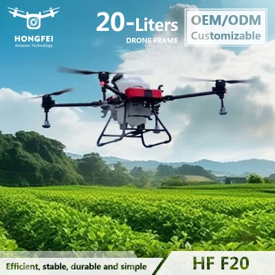 4 Axis Easy Assembling Venta De Drones PARA Fumigar 20kg 20L Large Capacity Agriculture Uav Citrus Sprayer Agricultural Spraying Rack Drone Frame