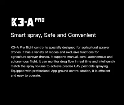 Agricultural Quadcopter RC Sprayer Usage Jiyi K3a PRO FC Simulator Control System Intelligent Autonomous with GPS Flight Controller for Drone