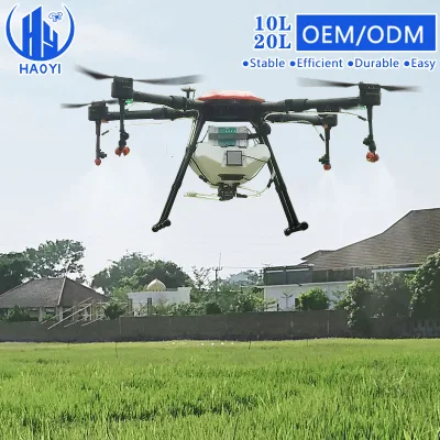  New Agriculture Farming Easy 10 Litres 4 6 Axis Quad Agriculture Uav Agricultural Sprayer Drone for Farmers with Heavy Payload Fertilizer Spreader