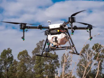 10L Payload Carbon Fiber Drones PARA Agricultura for Crop Plant Spraying