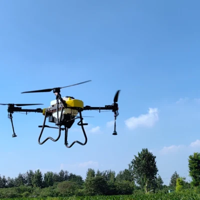 40L Pulverizador Sprayer Fumigation Drone GPS Agriculture Pesticide Spraying Drone with Fertilizer Sow Spreader