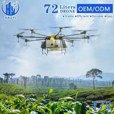 Made in China 72 Liters Agri Crop Spraying Drones Spray Precision Agriculture Drone Sprayer for Sale