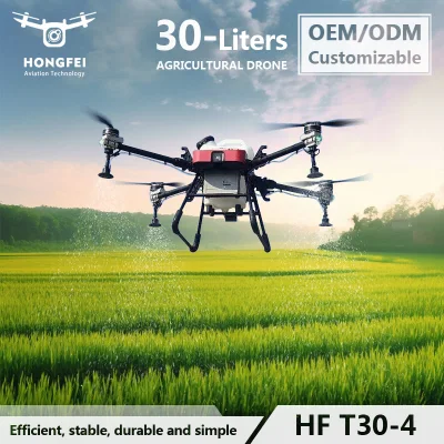  Agricultural Plant Protection Drone Uav Sprayer 30L 4 Arms GPS Intelligent Aviation Pesticide Farming Agriculture Crop-Dusting Drone