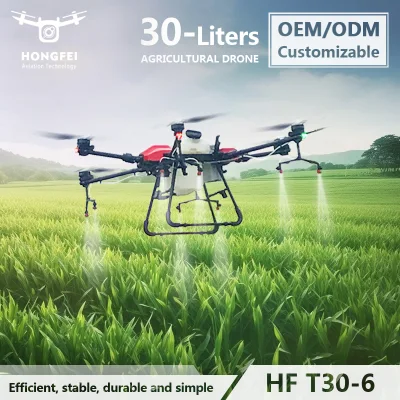  30L Water Tank Agriculture Spraying Machine 40kg Agricultural Sprayer with Pumps Pesticide Electric Spray Machinery Industrial Farming Drone