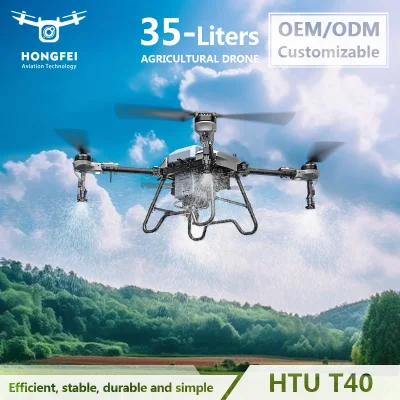  35L Agricultural Drone Crop Sprayer for Fruit Tree Pest Control Protection and Farms