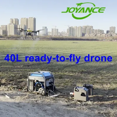  Useful Agricultural Machine Joyance Jt40 Agricultural Drone Improves Rice Productivity Keep Rice Safe From Weeds, Diseases, and Pests