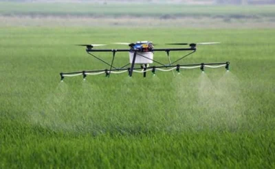 10L Industrial Farm Spray Drone, Crop Pesticide Spraying Drone