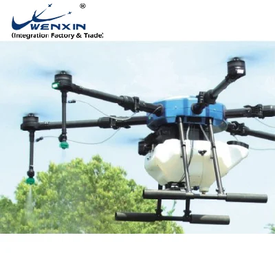 Wenxin Long Range Fast Folding 6/10/12/16/20/30L Agricultural Sprayer Uav Drones with Fixed Altitude Radar and Fpv Camera