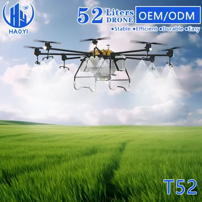 52 L Drones PARA Fumigar Precios Servico Agricola Farm Spray Chemical Agri Herbicide Spraying Agricultural Fumigation Drone Price