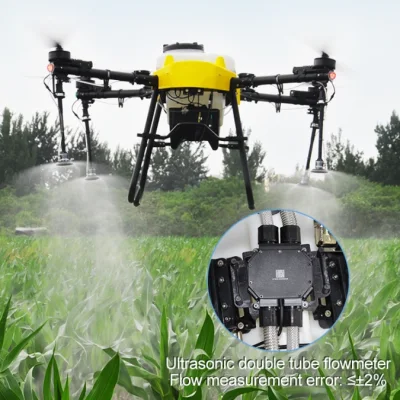 40L Pulverizador Sprayer Fumigation Drone GPS Agriculture Pesticide Spraying Drone with Fertilizer Sow Spreader