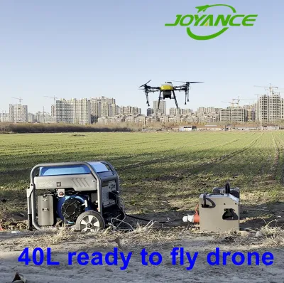  Smart Agricultural Pesticides Spraying UVA Sprayer Automatic Spraying in Large Fields Quick and Effective Pest Control Agriculture Machine 40liter Sprayer Drone