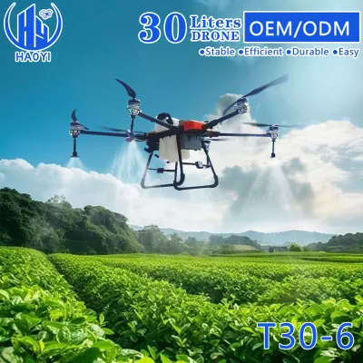  30 L Mini Farming 40 Kg Payload Agriculture Irrigation Drone for Agri Crop Spraying with HD Fpv Camera