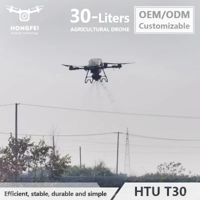  30L Agro Dron Remote-Controlled Drone for Spraying Pesticides and Spreading Fertilizers